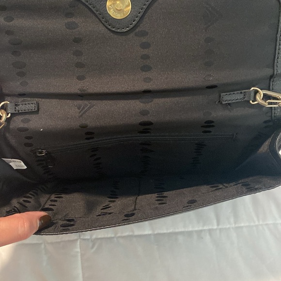 Silpada leather with leopard flap crossbody - Picture 4 of 5